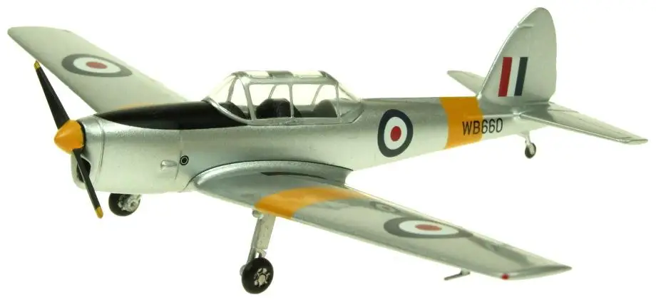 Авиация 72 de habilland DHC1 Chipmunk T Mk 10 WB660 Brit 1/72 литье под давлением модель самолета