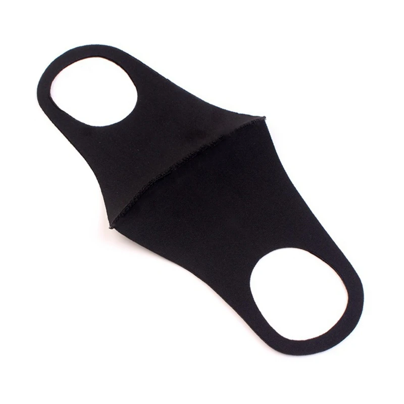 

20PCS Mouth Face Mask Black Anti Haze Dust Washable Reusable Dustproof Mouth-Muffle Spring Summer Autumn Winter Mask