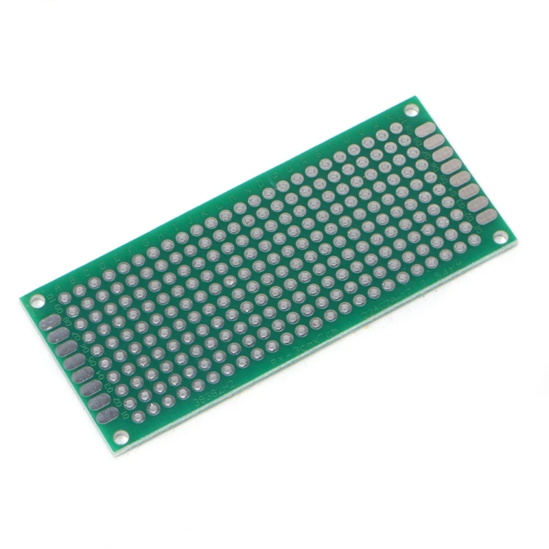 10 шт. 3x7 см двухсторонний прототип DIY PCB Луженая стекловолокно универсальная паяльная плата прямая поставка поддержка