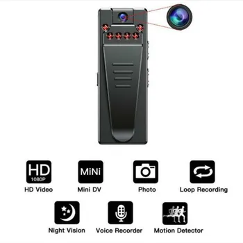 

HD 1080P A7 Pen Mini Camera motion detect Voice audio dv dvr Recorder Infrared Night Vision Dictaphone Clip Small duty Cam pk a3