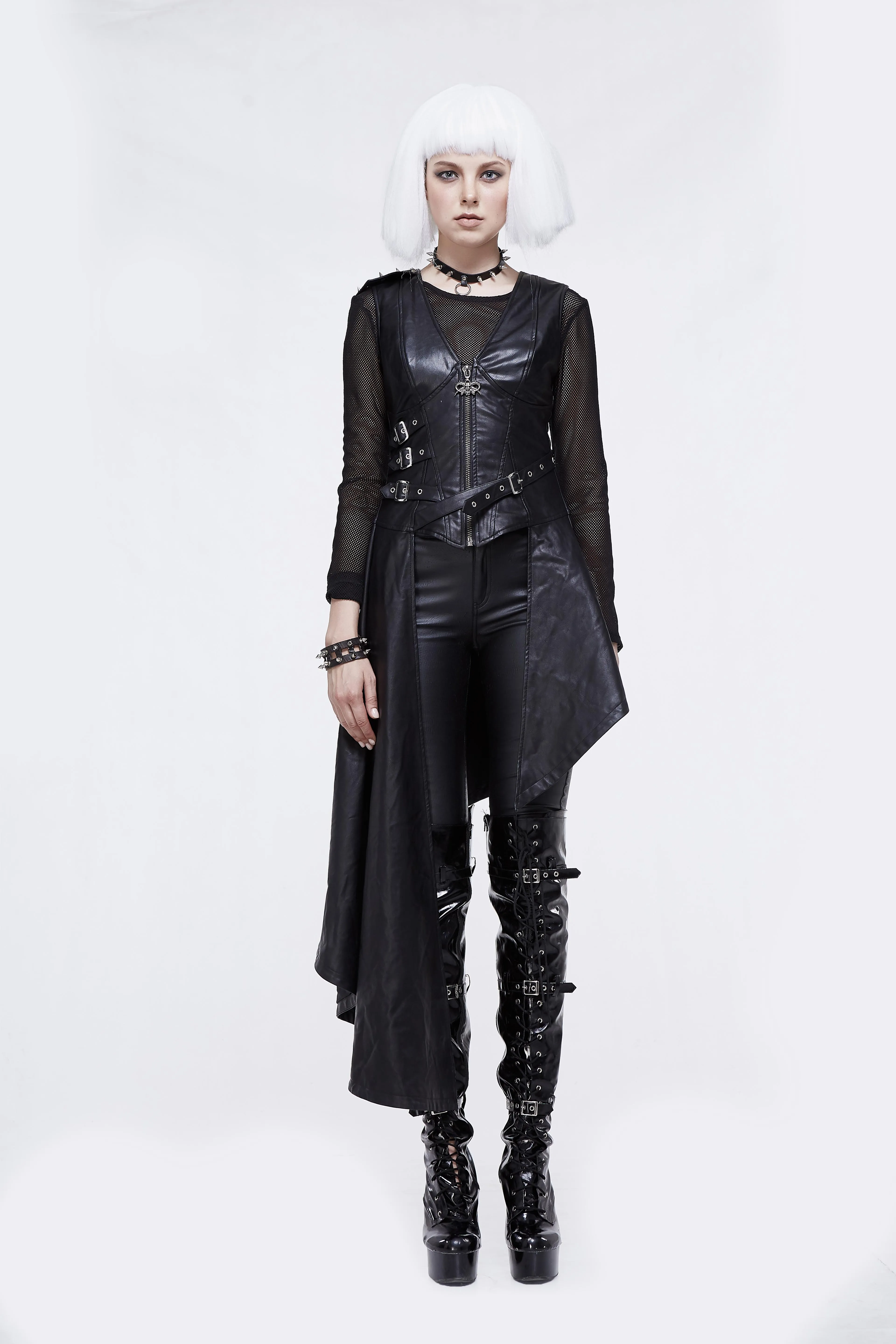 Devil Fashion Dark Rock Black Jumper 