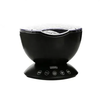 

New Upgrade Romantic Ocean Wave Projector Starry Colorful Music+Lamp Card Night Light with Remote Controller Drop Shipping