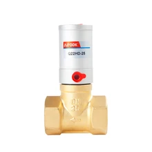 Жидкость с подачей возуха Электрический электромагнитный клапан DN15/20/25/35/40/50 нормально закрытый Пневматического клапана для воды, воздуха на дизельном топливе, керосине внутренний газ отрезанный клапаны