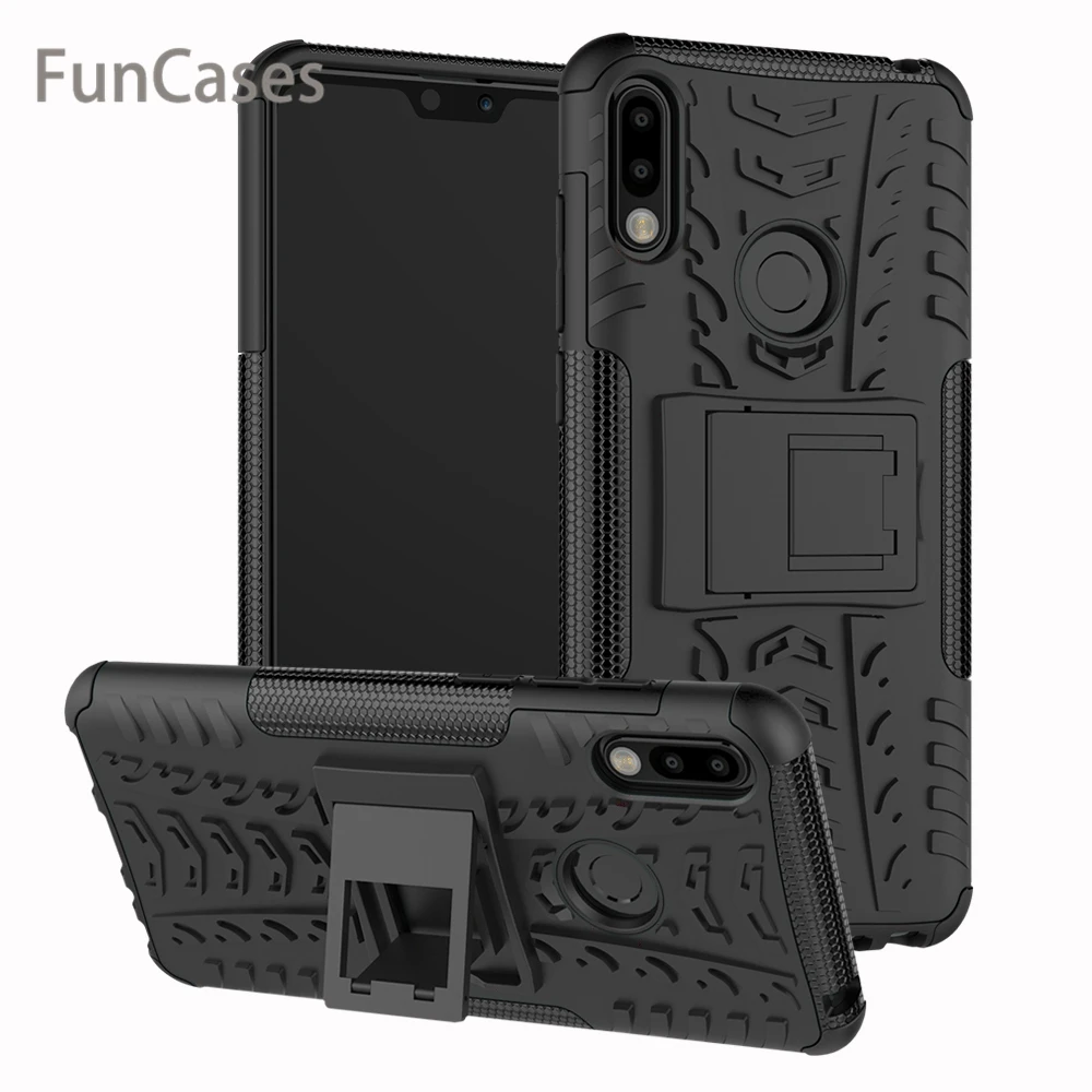 Armor Case For Asus zenfone 5 lite zc600kl 5Z zs620kl ze620kl max plus m1 zb570tl go zb551kl Shockproof Stand Hard Phone Cover | Мобильные