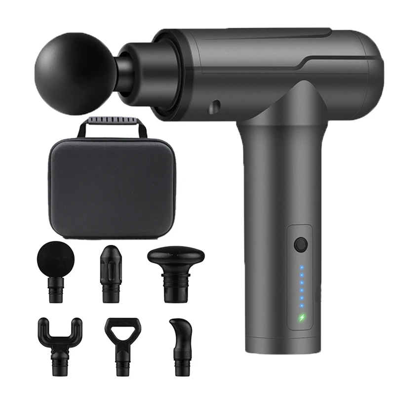 Booster Massage Gun Electric Neck Massager Smart Hit Fascia Gun for Body Massage Relaxation Fitness Muscle Pain Relief