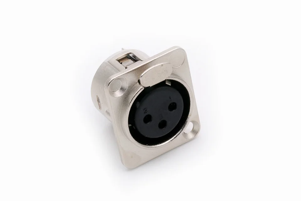 fêmea de 3 pinos xlr de 10