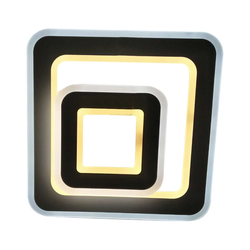 

Square Ceiling Lights 186W Modern LED Lighting Fixtures For Living Room Bedroom Home Decorative Lamp LED Chandelier Lighting