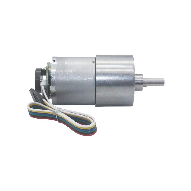 Aslong 12V 24VDC 7-1600RPM large Torque Eccentric Shaft Gear Motor With Encoder 37GB-3530E Code Geared Motors | Обустройство дома