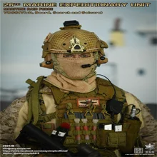 

1/6th Easy Simple ES 26043 B 26th Marine Expenditionary Unit VBSS Military Helmet Accessories Model For Customer DIY Collect