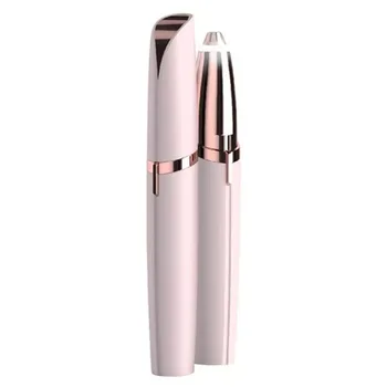 

Electric Eyebrow Trimmer Makeup Painless Eye Brow Epilator Mini Shaver Razors Portable Facial Hair Remover USB Rechargeable