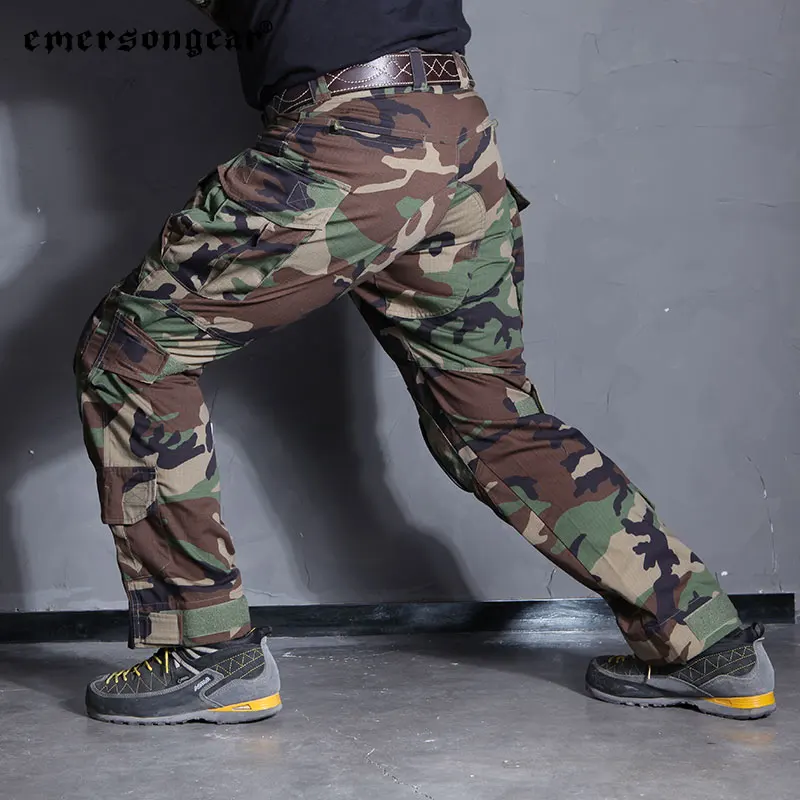 Emersongear 전술 훈련 바지 Gen 3 Mens Cargo Trouser 슈팅 Airsoft Hunting Wargame 전투 하이킹 사이클링 WL EM7044