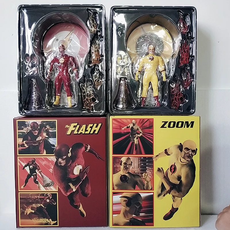 15cm Mezco One:12 The Flash DC Comics The Flash Action Figure Model Toys Doll For Gift