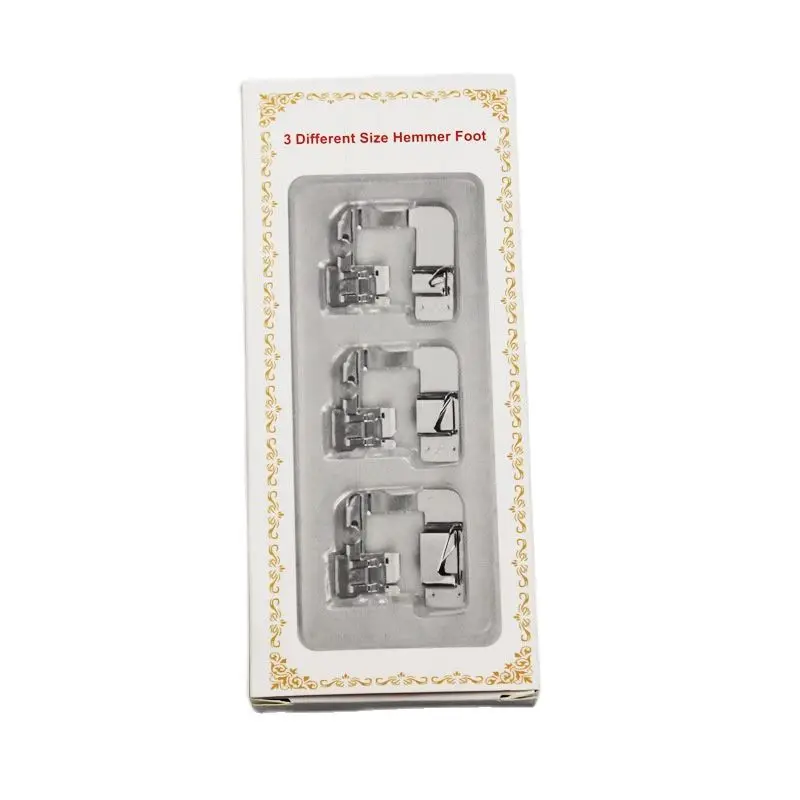 

Presser Foot for Household Multi-purpose Sewing Machine 4/8 6/8 8/8 Edge Roll Press Foot