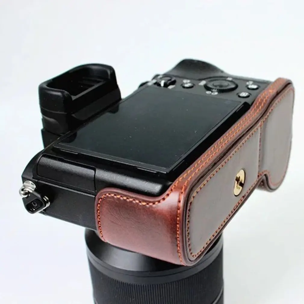 Чехол из искусственной кожи для sony Ilce-7Ii A7Rii A7Mii Digital A7Ii камера коричневый черный кофе прочный портативный