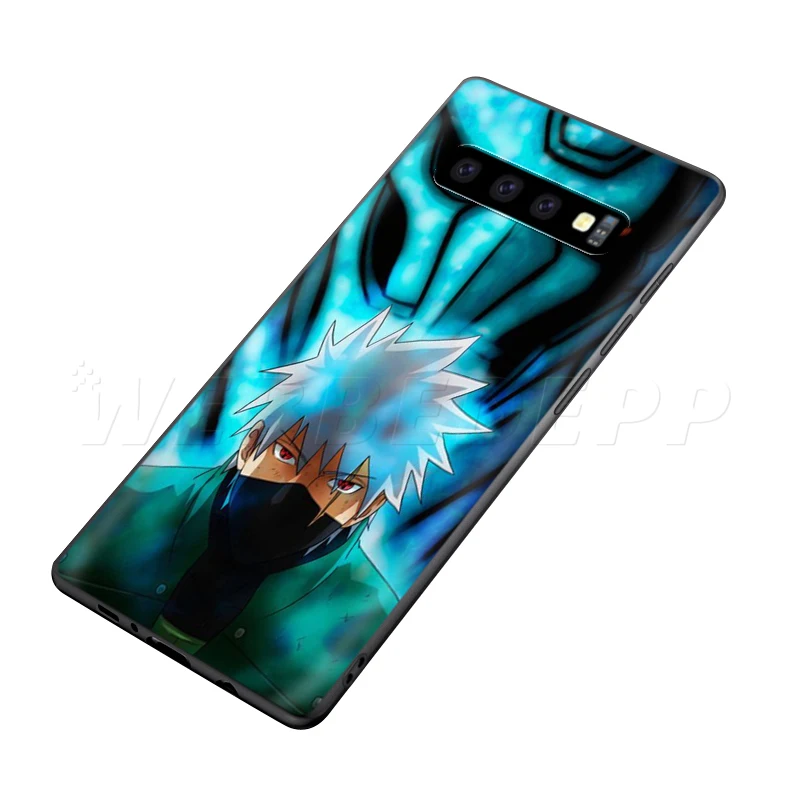 Webbedepp Наруто Какаши чехол для samsung Galaxy S7 S8 S9 S10 Edge Plus Note 10 8 9 A10 A20 A30 A40 A50 A60 A70