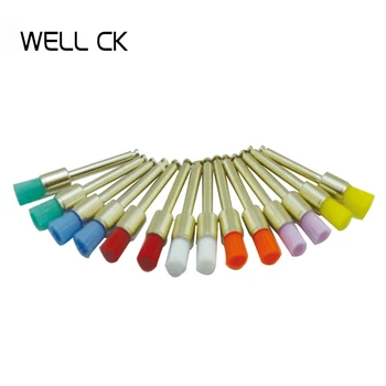 

100pcs/box Dental Materials Prophy Prophylaxis Brush Colour White Nylon Polishing Brushes RA Shank Dentistry Polisher