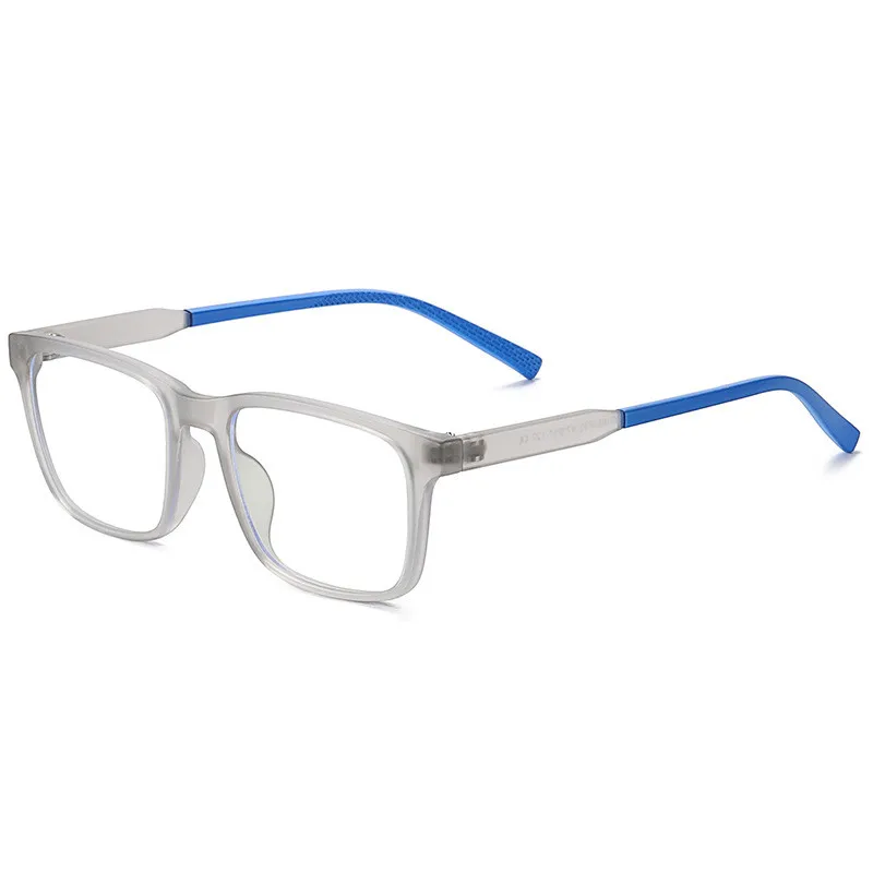 Zerosun компьютерные очки дети блокировка синий светильник защита глаз очки рамки для мальчиков и девочек TR90 Высокое качество прозрачные линзы - Цвет оправы: transparent