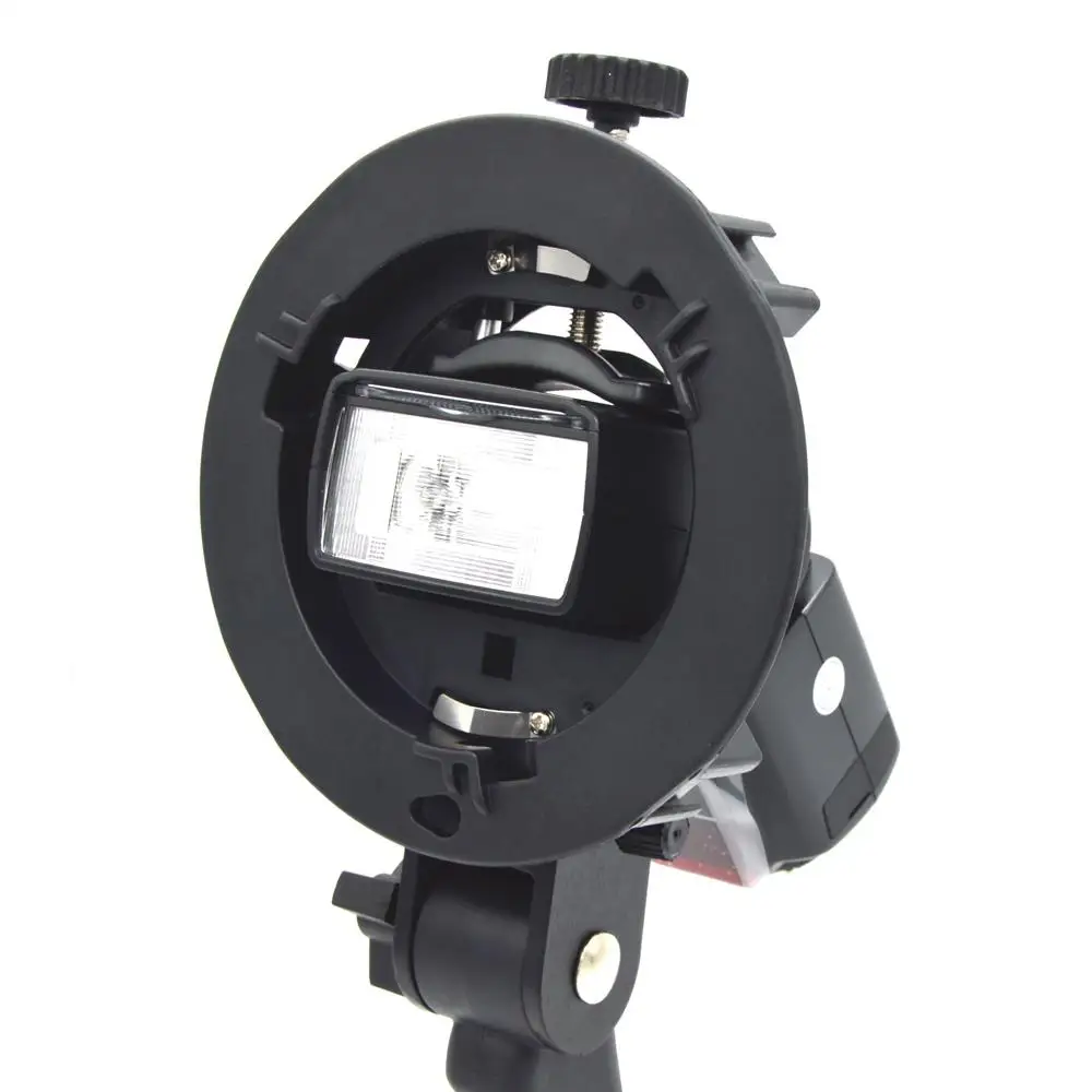 

S-Type Bracket Bowens S Mount Holder for Speedlite Flash Photo studio Accessories Snoot Softbox Umbrella Bowens Mount Holder