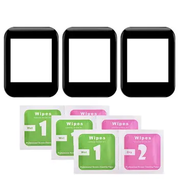 

2/3PCS Silk Screen Protector Protective Film Cover for Hua-mi Amaz-fit Bip Watch LX9B