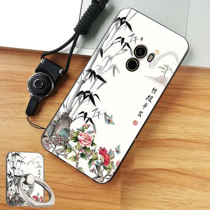 zhu bao ping an Xiaomi mi x Силиконовый чехол тонкий ТПУ задняя крышка capa house mi x Силиконовый чехол 6,4 дюйма - Цвет: zhu bao ping an