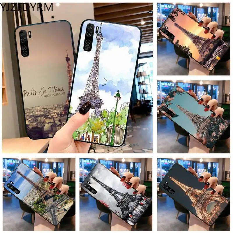 Чехол YJZFDYRM с Эйфелевой башней Love Paris для Huawei P20 P30 P40 lite E Pro Mate 30 20 P Smart 2020 P10 |