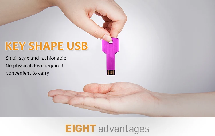 Флешка флеш-диск USB Mini Metal