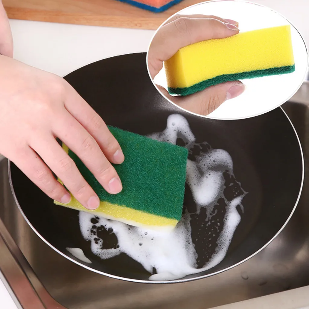 

10/20Pcs Kitchen Nano Emery Magic Clean Rub Pot Rust Focal Stains Magic Cleaner Multi-functional Cleaner Sponge for Kitchen Bath