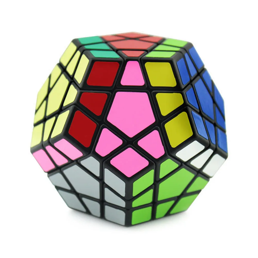 ShengShou 3x3x3 Megaminx Профессиональный Черный Белый Волшебный куб безопасный ABS ультра-Гладкий кубар-Рубик на скорость 3x3 детские игрушки подарок