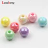 4/6/8/10mm Candy Color Acrylic Round Beads Loose Spacer Beads For Jewelry Making Diy Necklace Bracelet Accessories ► Photo 2/5