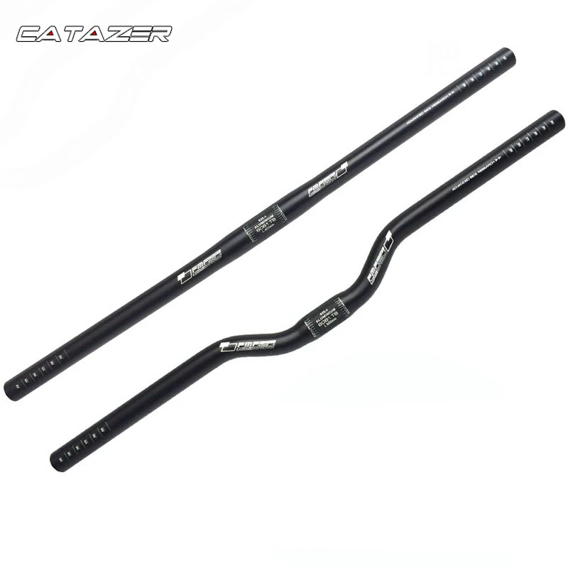 

MTB Rise Bar 25.4x600mm Mountain Bicycle Handlebar Folding Bicycle MTB Fixed Gear Swallow-Shaped Handlebar Flat Handlebar