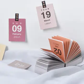 

Creativing Simplicity 2019 2020 Mini Calendars DIY journal Schedule Learning sticky sticker No Planner bullet G9N0