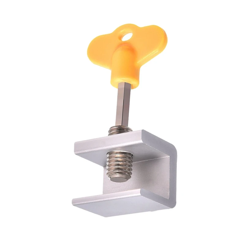 

10PCS Adjustable Sliding Window Locks Stop Aluminum Alloy Door Frame Security Lock Child Window Locks with KeysHome Office Windo