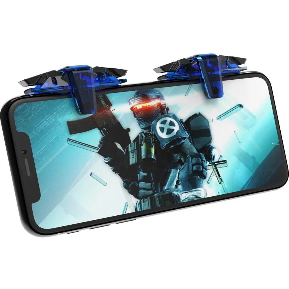 

2Pcs X7 Mobile Phone Gaming Trigger Button Handle Controller Game Accessories