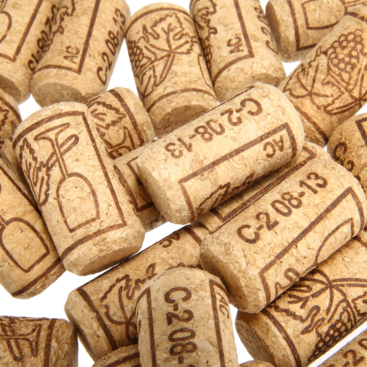 100pcs Wine Bottle Cork Bungs Wood Wine Cork Bungs Stoppers Anti Leak