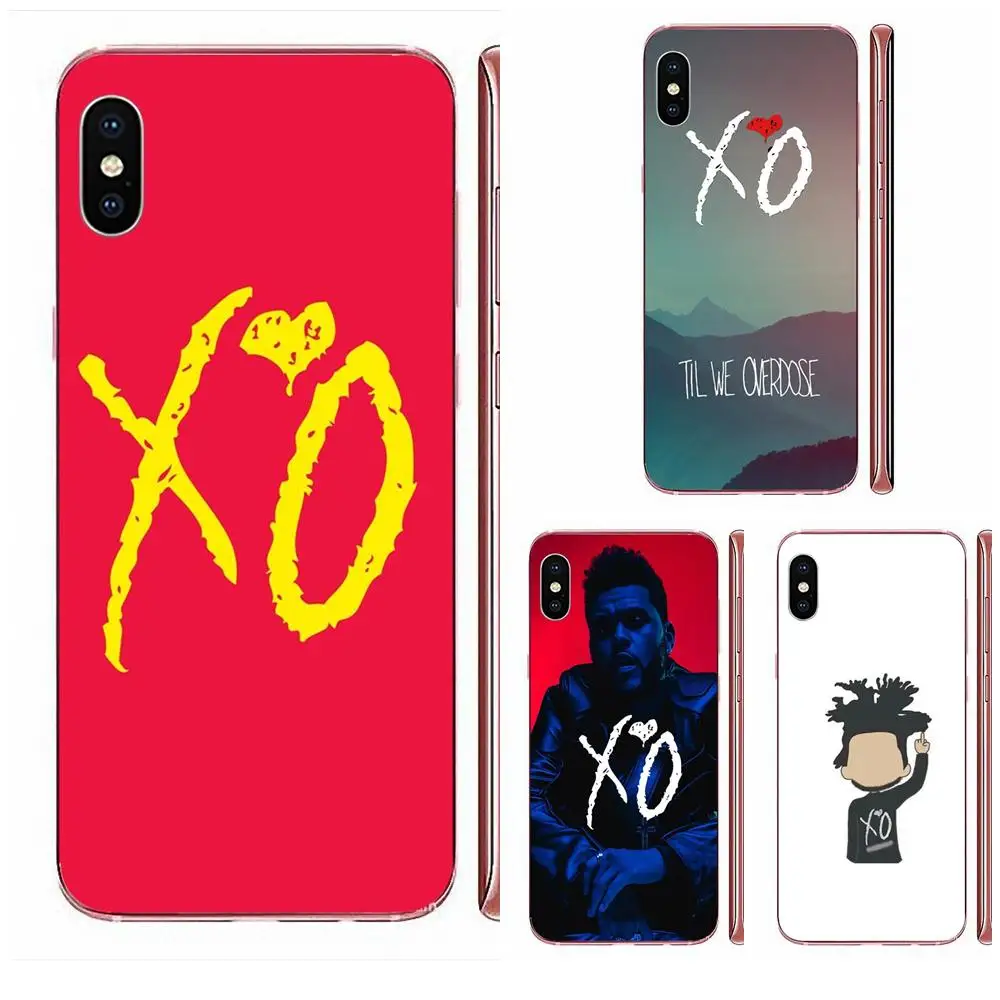 Мягкий ТПУ Модный чехол Weeknd Xo для Samsung Galaxy A10 A20 A20E A3 A40 A5 A50 A7 J1 J3 J4 J5 J6 J7 2016 2017 2018 |