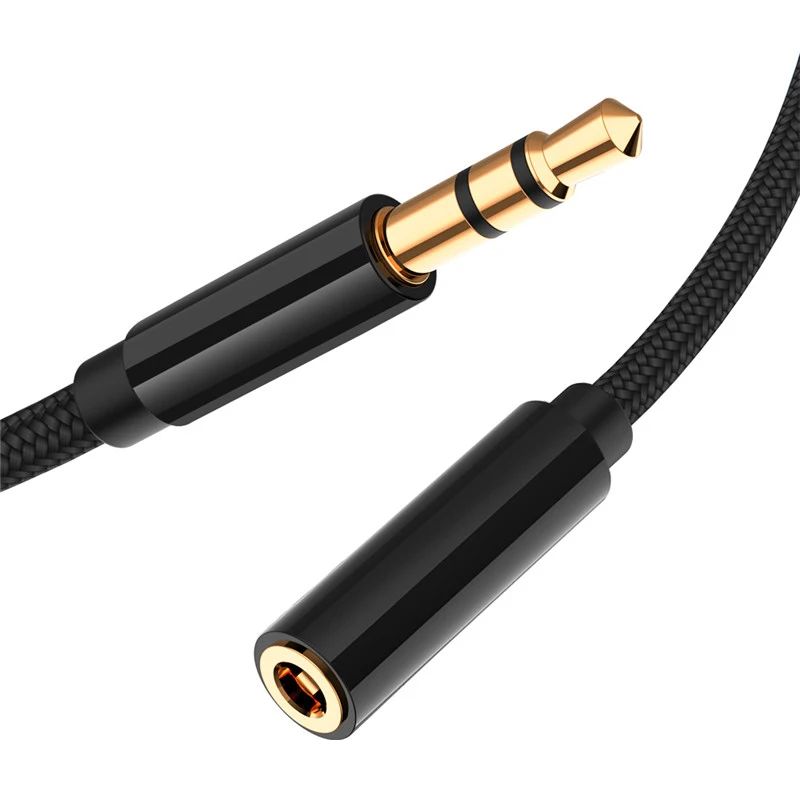 AUX кабель 3 5 мм аудио удлинитель Jack папа мама для наушников автомобильных динамик