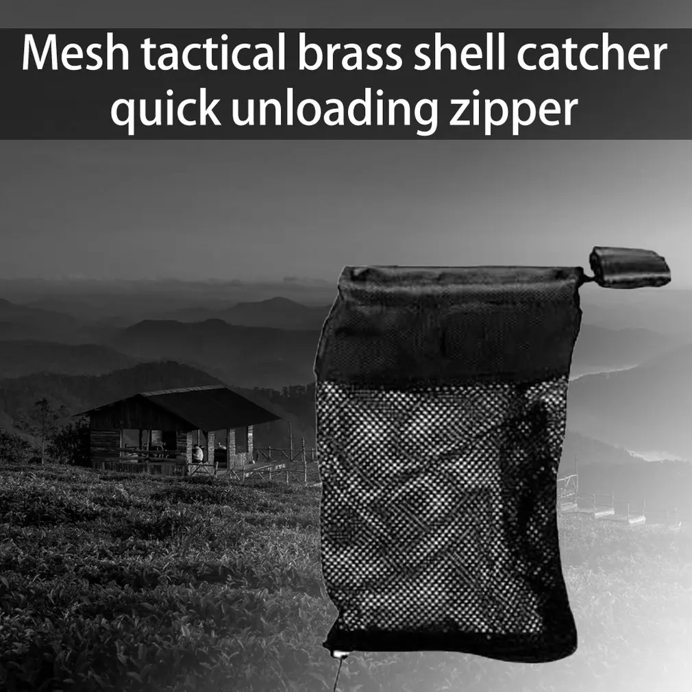 Тактическая Винтовка для охоты латунный корпус Catcher Quick Release AR 15 Ammo Mesh Trap нейлоновая сумка Bullet Pouch Holder