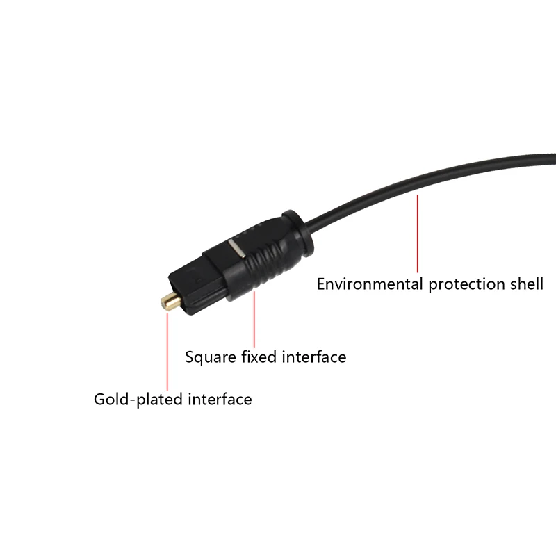 Digital Fibre Optical Cable Audio Toslink SPDIF 1m 10pcs
