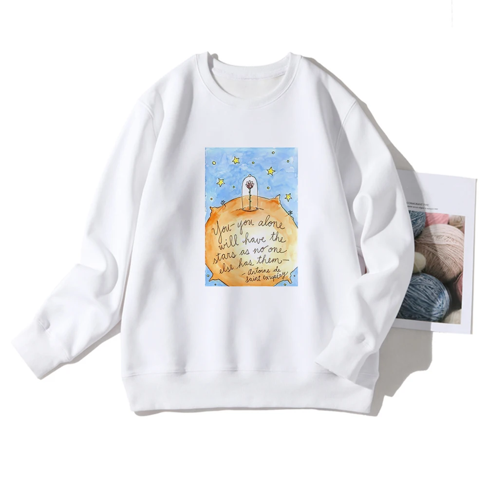 

Aesthetic Cartoon Series Print Women Popular Hoodies Winter Fashion Versatile Hoody Pullover S-3XL Plus Size Crewneck Sweatshirt