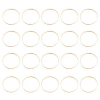 

NEW-20Pcs 20.5cm Diameter Dream Catcher Ring Circular Bamboo Ring Diy Craft Tools Diy Dream Catcher Accessories