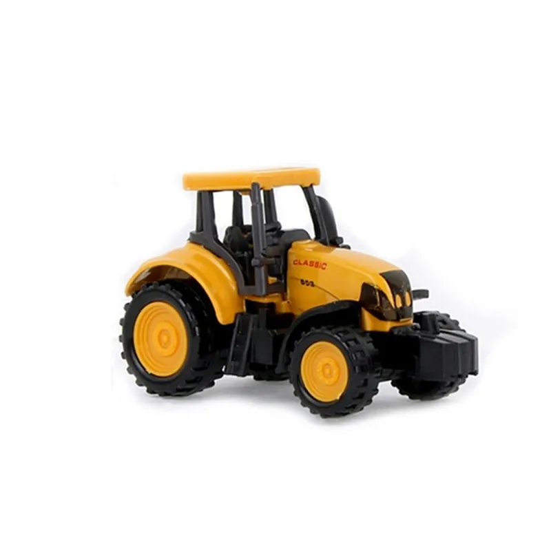 8 видов стилей мини-инженерный автомобиль трактор игрушка самосвал Модель классическая игрушка сплав автомобиль детские игрушки инженерный автомобиль
