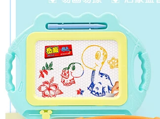 A22-G Children's magnetic color drawing board baby early education hand painting painting board educational toys - Цвет: A22-G