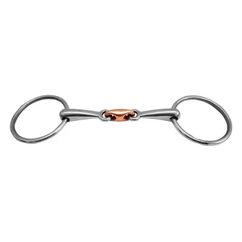 

Professional Mouth Equipment Durable Mini Snaffle Bit Portable Accessories Loose Ring Horse Training Outdoor Stainless Steel