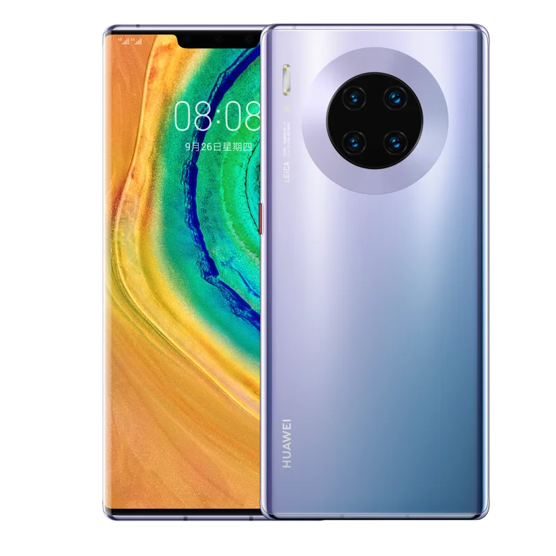 HUAWEI Mate 30 Pro смартфон с 5 99 дюймовым дисплеем восьмиядерным процессором Kirin 128 ОЗУ 8
