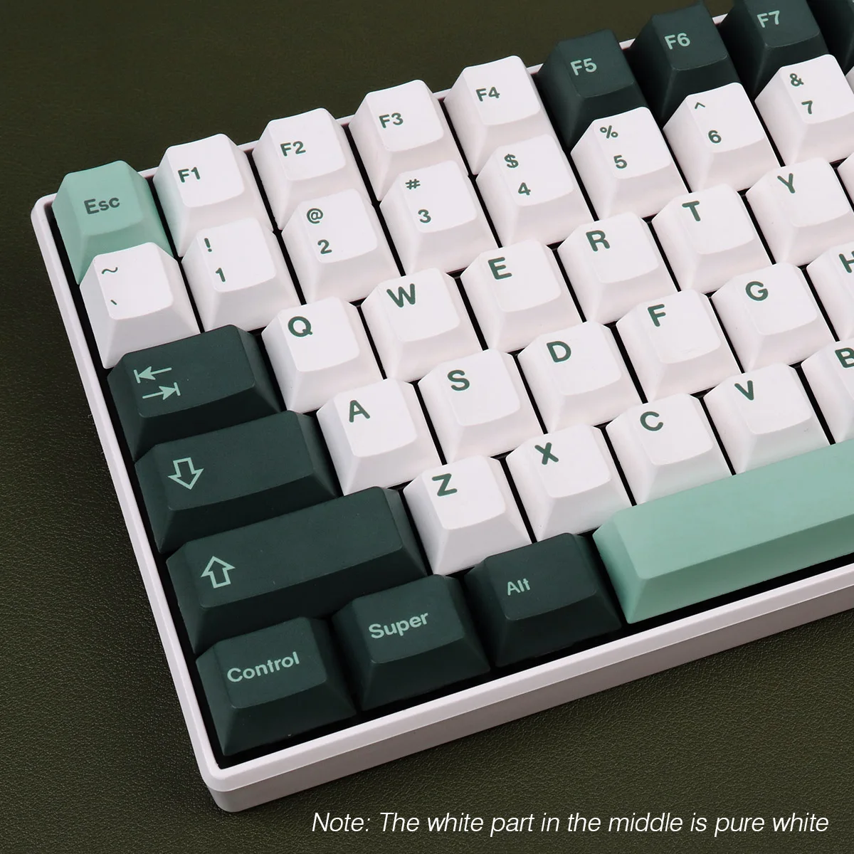 Gmk Botânico 141 Teclas Dye-sub Pbt Keycap Cereja Perfil Inglês Keycaps para Teclado Mecânico 61 64 68 75 84 87 96 Layout - Imagem 2