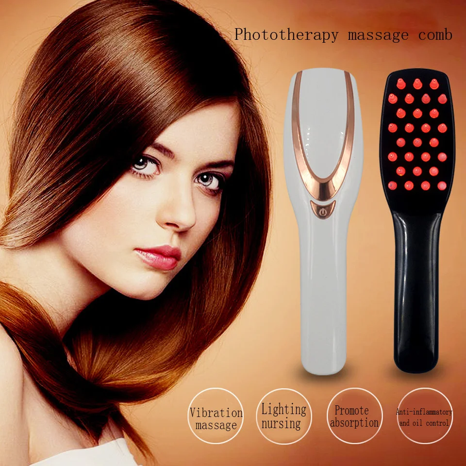 

LINLIN Electric comb head vibration massager to prevent hair loss remove dandruff and control oil to promote hair growth