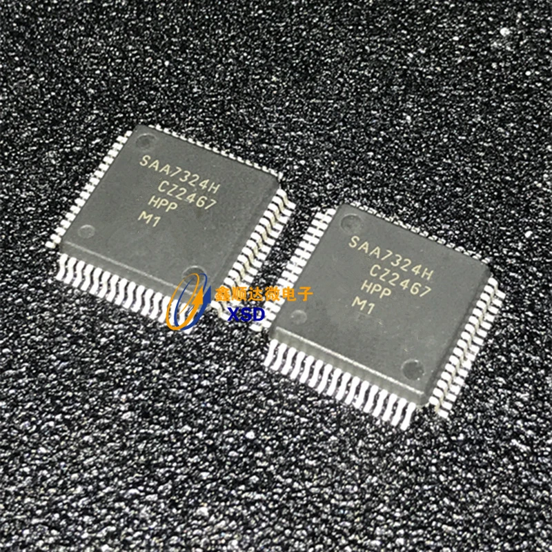 

1 шт./лот SAA7324H SAA7324 QFP64