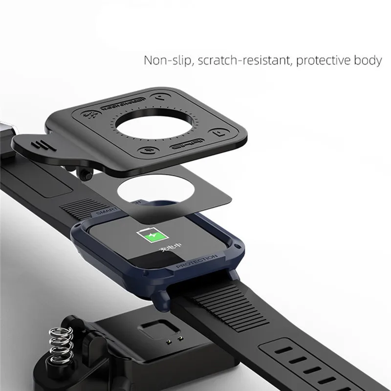 Для Amazfit Bip зарядные устройства Замена портативный зажим магнитный держатель для Huami bip Смарт-часы зарядная док-станция USB Съемный