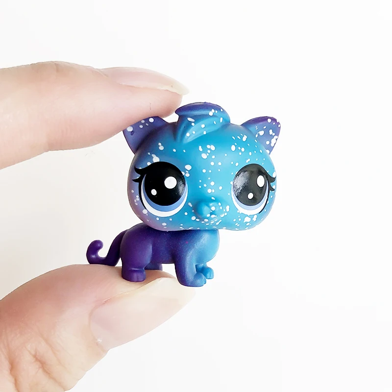 FGHGF Pet shop The Cosmic Pounce Коллекция серии 3 фигурка синяя кошка животные свободные милые