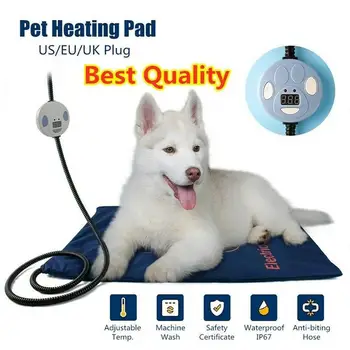 

Waterproof Pet Heated Pad Bed Cat Dog Cat Warmer Electric Heating Mat Cushion dog bed dog house pet bed